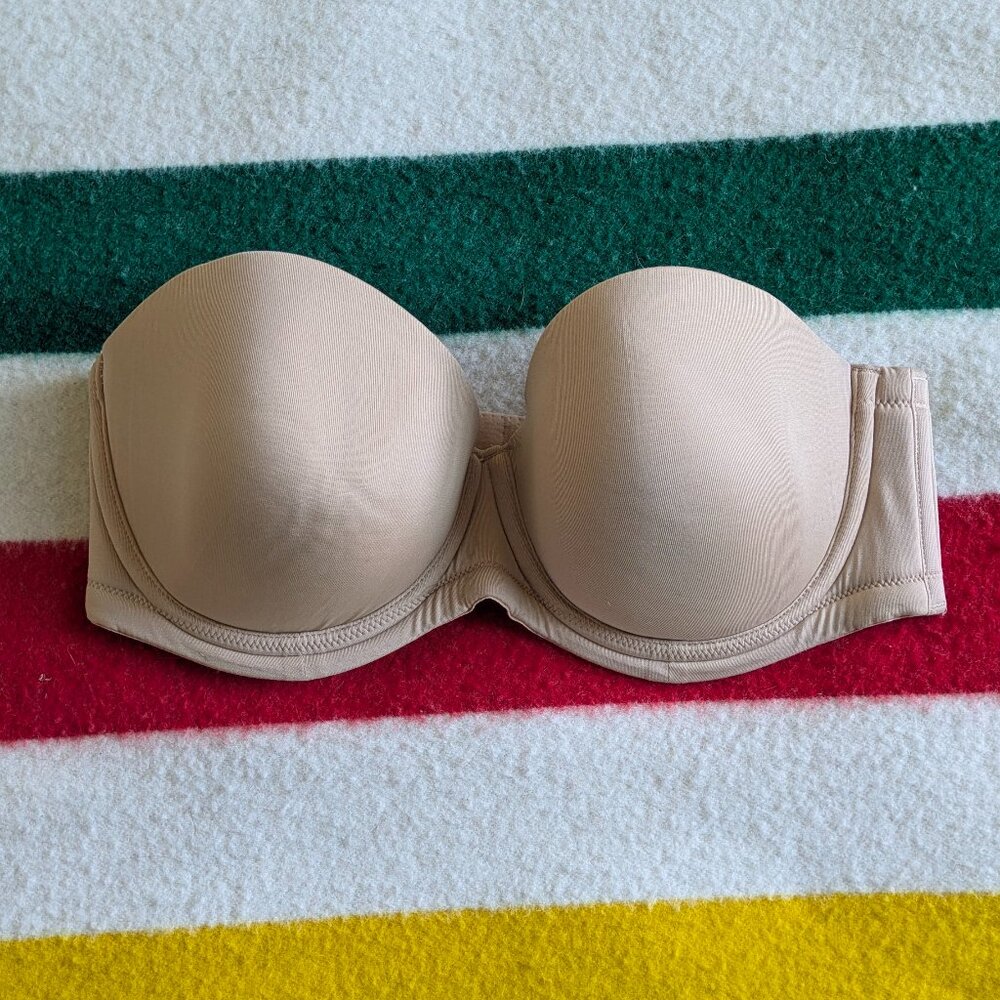 Wacoal Red Carpet Convertible Strapless Bra Brush 36DD